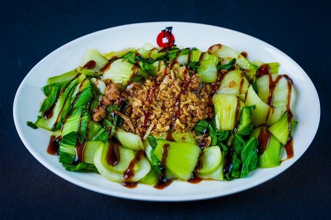 Seasonal Boiled Vegetable(with meat sauce) 燙青菜(含肉汁)
